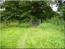SU8695 : Gate next to Hughenden Stream by Sean Davis