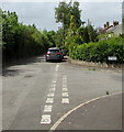 Junction of Station Road and Oaklands, Ponthir, Torfaen