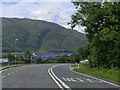 The A82 heading to Fort William