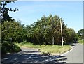 Junction of Lower Road, Four Oaks Road and Bysing Wood Road