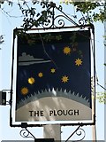 TQ6055 : The Plough sign by Oast House Archive