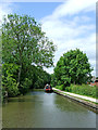 Canal north-west of Fazeley Junction in Staffordshire