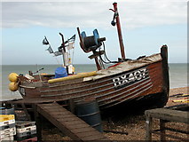 TR3752 : Deal Beach Fishing Boats by Nick Cotter