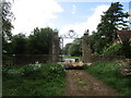 Gateway to the carriage drive to Belvoir Castle