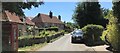 Houses and lane in Sutton