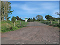 Entrance to Auchrobert Wind Farm