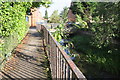 Path alongside Scalford Brook approaching Mill Street Bridge (Regent Street)