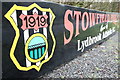 SO5817 : Lydbrook Athletic FC sign by John Winder