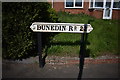 Road sign styles 3 Dunedin Road - Kingstanding, North Birmingham