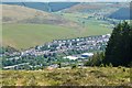 Galashiels from Meigle Hill