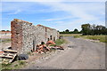 Ruined farm building near Holfield Grange