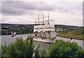 Tall Ships leaving the River Tyne