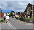 Steep ascent away from Old Cwmbran