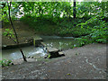 Small weir on the Gledhow Beck