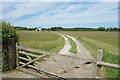 Track to a Barn