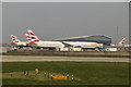 TQ0575 : British Airways planes, Terminal 5 by N Chadwick