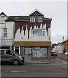 ST3288 : Vacant shop on a Maindee corner, Newport by Jaggery