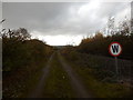 Track alongside steel works freight line