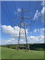SN4710 : Electricity supply lines by Alan Hughes