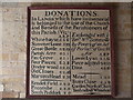 Georgian bill of donations