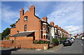 Northumberland Road houses at Waveley Road junction