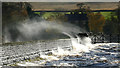 NY9619 : Storm at Hury Dam by Andy Waddington