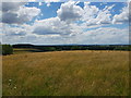 View towards the distant Malvern Hills