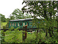 Old railway carriage at Newby House Farm