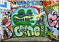 TG2209 : Sovereign House - graffiti (June 2020) by Evelyn Simak