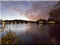 View Across the Flash to the Bridges