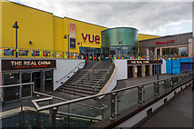SU4518 : Vue cinema and steps from Wells Place by Peter Facey