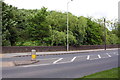 Valley Road overlooking open space beside Bradford Beck