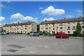 Cherry Hinton: post-war flats on Colville Road