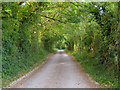 Bridleway leading to Church Lane, Shelley