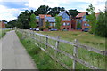 Houses with a view of the recreation ground