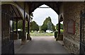 Dorking Cemetery entrance