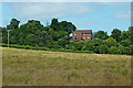 Farmland near Upper Dinchope in Shropshire