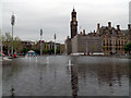 SE1632 : City Hall and the mirror pool in City Park by habiloid