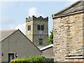 A glimpse of the tower of St Paul