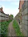 Footpath from Penfield Road to Moorside Vale