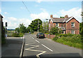 Haigh Lane at the Cross Lane junction, Hoyland Swaine