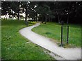 Path through the Antonine Garden