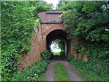 SE7701 : Old railway bridge over Rocket Lane by Neil Theasby