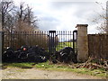 Gateway to Brogyntyn Hall (disused)