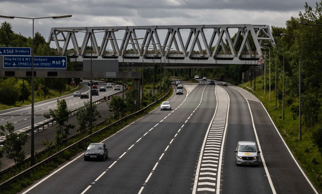 M60 Motorway Map