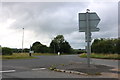 Roundabout on Shaftesbury Road, Blandford Forum