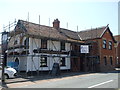 The London Inn is under repair