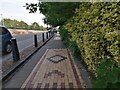 Fancy pavement on Tangle Tree Close