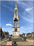 TF4609 : The Clarkson Memorial in Wisbech by Richard Humphrey