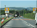 Rocks Green village sign on A4117